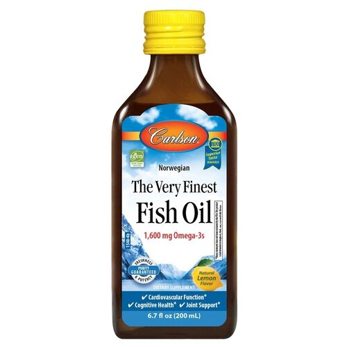   Carlson Labs Norwegian The Very Finest Fish Oil (     )     1600  200   -     , -  