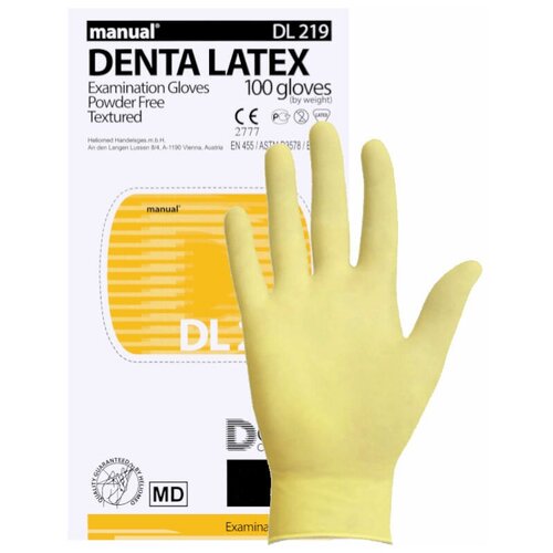 ���� �������� ��������� Manual DL 219 Denta Latex, ������: XL, 50 ��� (100 ��), ����: �����������