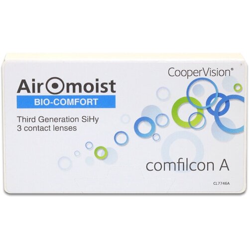     CooperVision Airomoist Bio-Comfort, 3 ., R 8,6, D -1  -     , -  