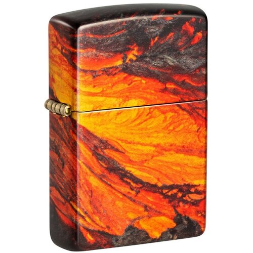   ZIPPO Lava Flow   540 Tumbled Brass, /, , 38x13x57 