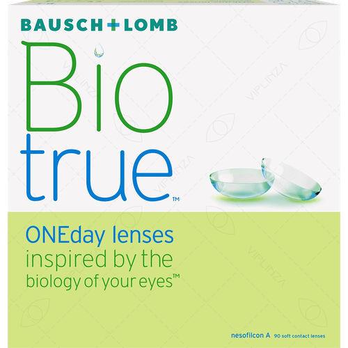     Bausch & Lomb Biotrue ONEday, 90 ., R 8,6, D -2, 1 .  -     , -  