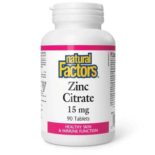   Natural Factors Zinc Citrate ., 15 , 50 , 90 .  -     , -  