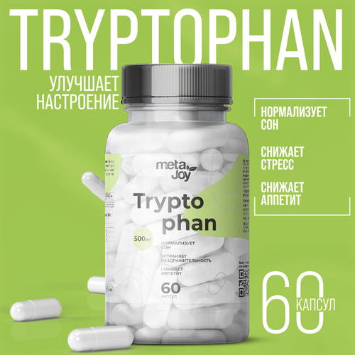    500 MetaJoy Tryptophan 500mg 60   -     , -  