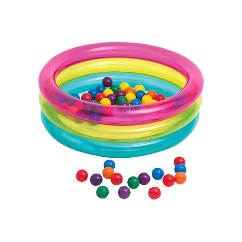     Intex Classic Three Ring Baby Ball Pit 48674, 8625 , 8625 